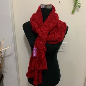 Smart Set KnitFringe 100% Arylic Warm Scarf